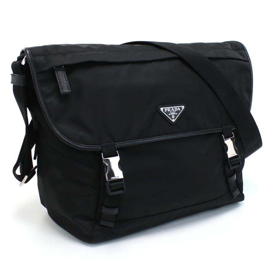 PRADA Re-Nylon xサフィアーノショルダーバッグ 2VD052 2DMG V PRADA Re-Nylon xサフィアーノショルダーバッグ 2VD052 2DMG V
