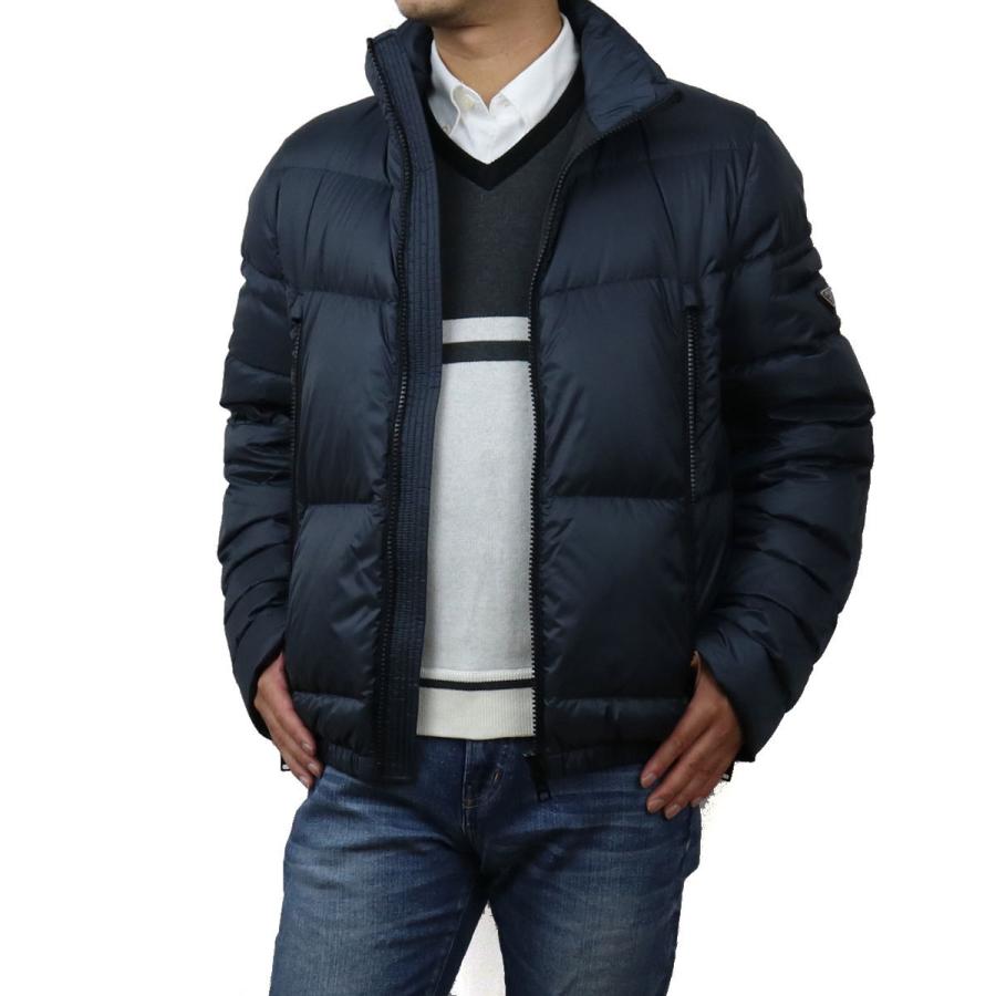 公式通販 安心の国内配送 S Sgb531 ネイビー メンズ ダウンジャケット プラダ Prada 2 Navy F0124 1id1
