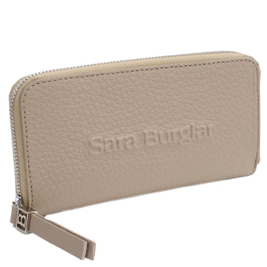 サラバーグラー  ファスナー長財布 110L TAUPE　グレージュ サラバーグラー Sara Burglar 長財布ラウンドファスナー ブランド 110L