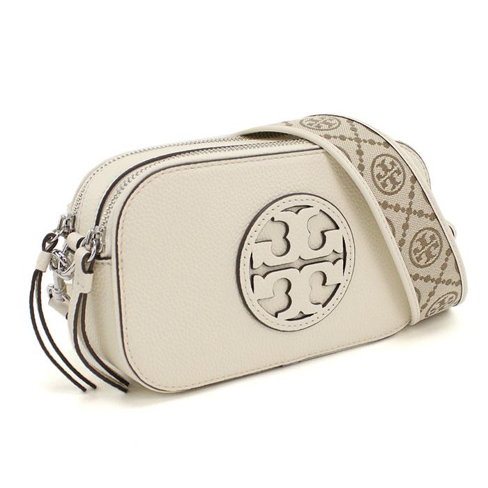 Tory Burch トリーバーチ ミラー ミニ  ショルダーバッグ 171955 104 レディース アイボリー TORY BURCH（トリーバーチ） ミラー ミニ ショルダーバッグ 171955 104