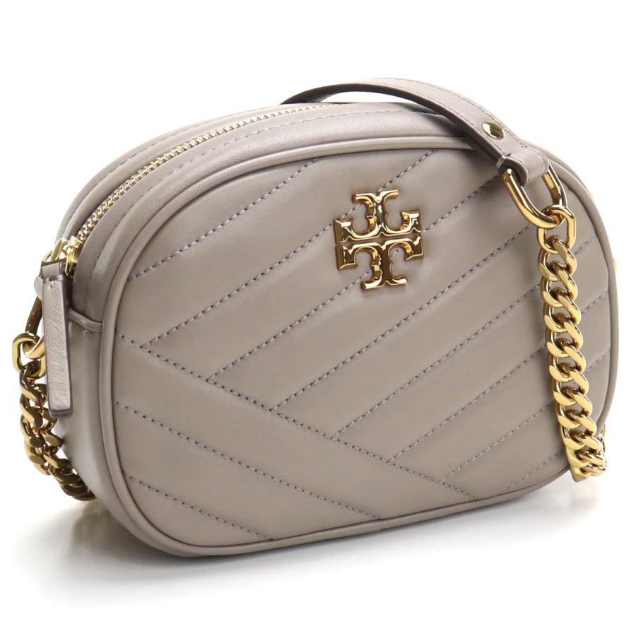 50 Off トリーバーチ Tory Burch Kira Chevron Small Camera Bag レディース ポシェット 0 Gray Heron グレー系 レディース 値引 Publimotos Com