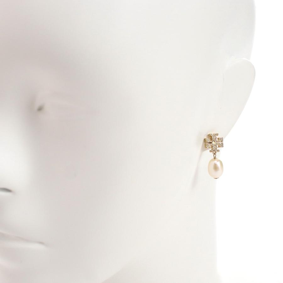 TORY BURCH（トリーバーチ） ピアス 60525 137 KIRA PAVE PEARL DROP