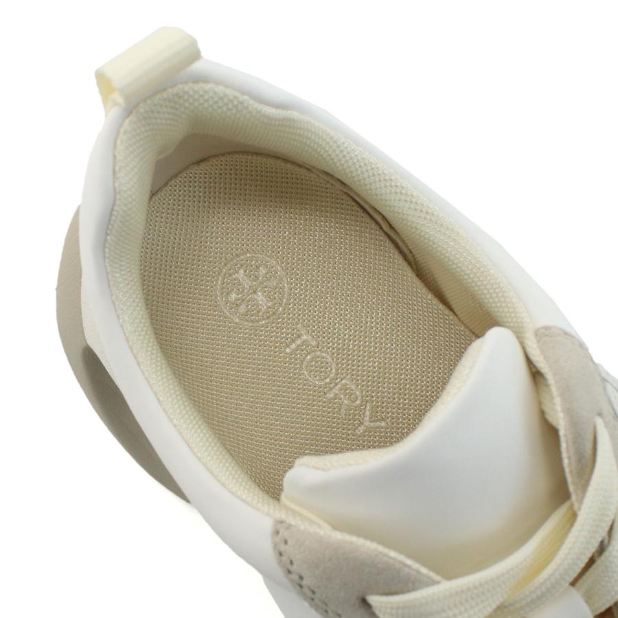 TORY BURCH トリーバーチ スニーカー 83833 100 GOOD LUCK TRAINER レディース ホワイト 爆買の画像