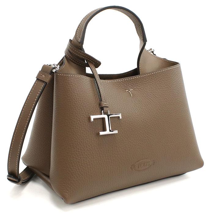 TOD'S トッズ マイクロ Tタイムレス 2WAY ハンドバッグ ショルダー