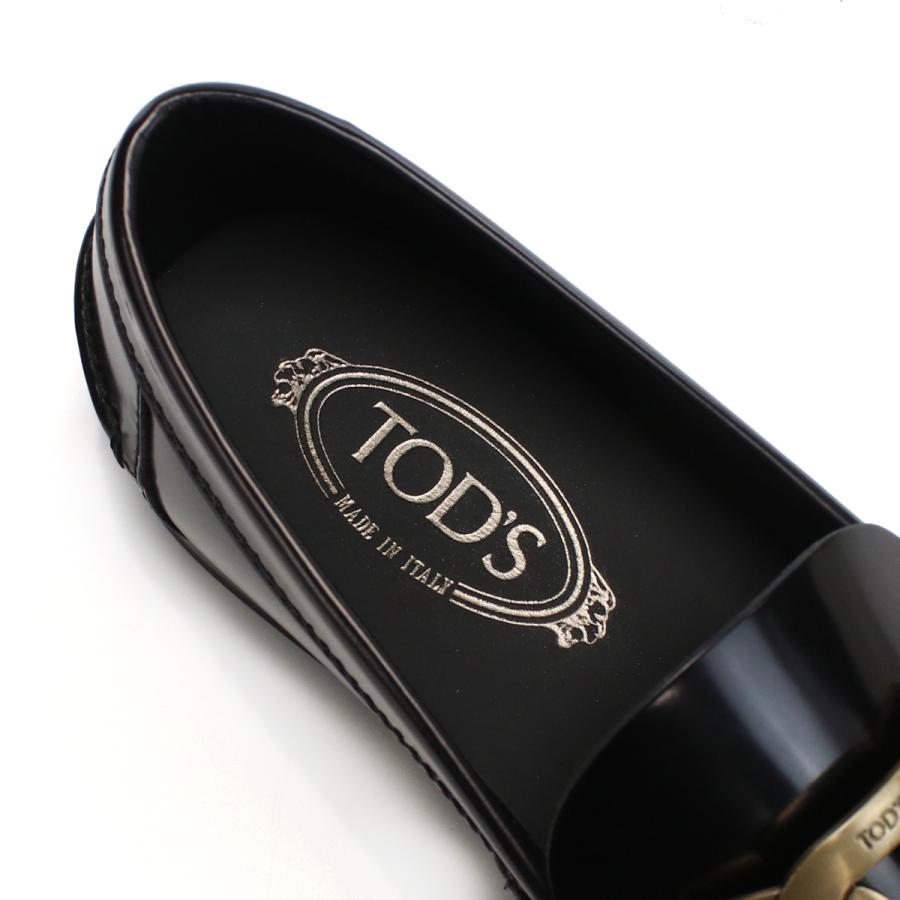 【父の日】TOD’S トッズ ローファー XXM26C0EO41 AKT B999 メンズ ブラック 爆買の画像
