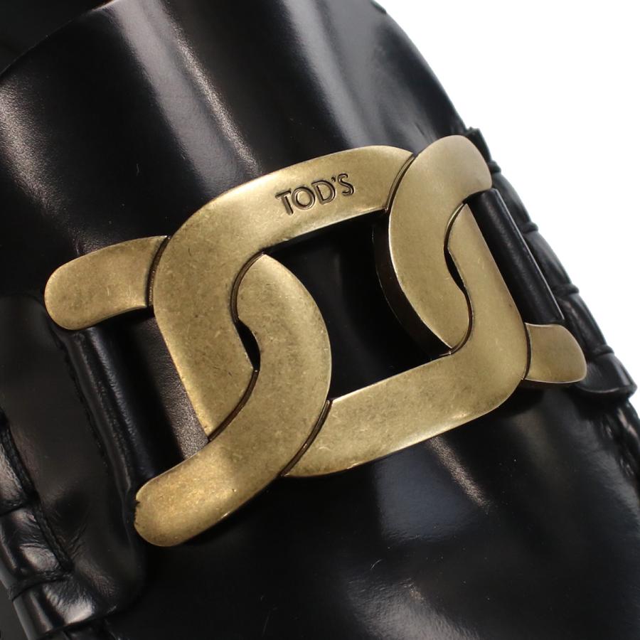 【父の日】TOD’S トッズ ローファー XXM26C0EO41 AKT B999 メンズ ブラック 爆買の画像