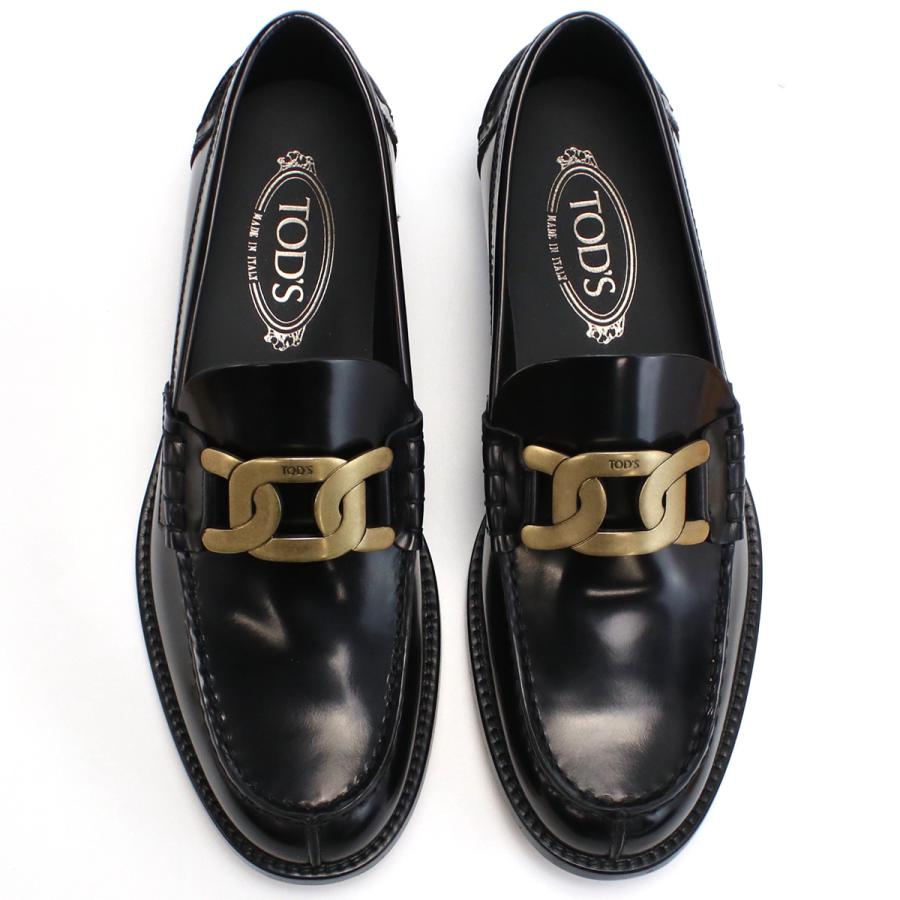 【父の日】TOD’S トッズ ローファー XXM26C0EO41 AKT B999 メンズ ブラック 爆買の画像