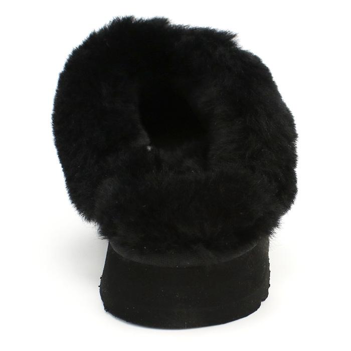 UGGアグ ディスケット ロゴ入り 22cm ブラック UGG（アグ） UGG DISQUETTE ディスケット スリッポン レディース