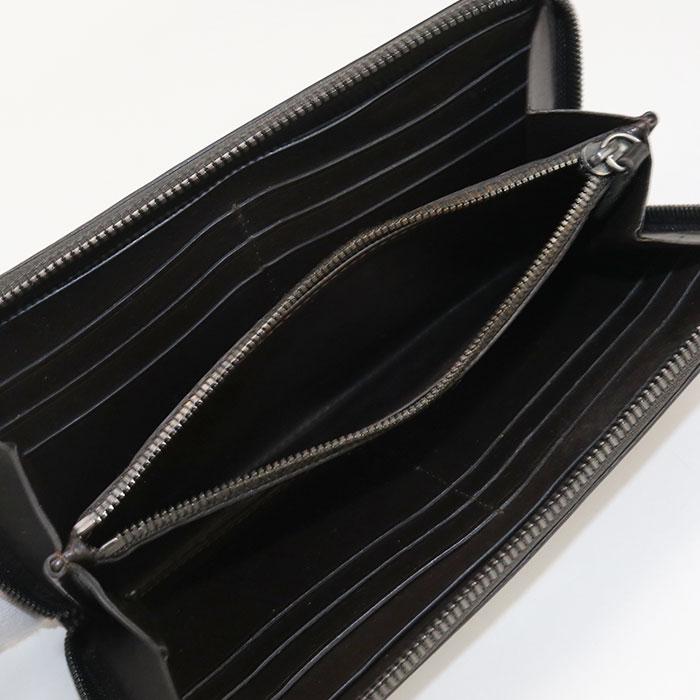 【中古】Berluti ベルルッティ スクリットレザー 長財布ラウンドファスナー レザー メンズ　ABランク 中古 Berluti ベルルッティ 長財布ラウンドファスナー スクリット