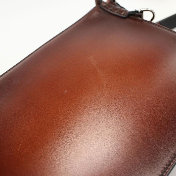 中古良品 Berluti ベルルッティ ショルダーバッグ シエナ