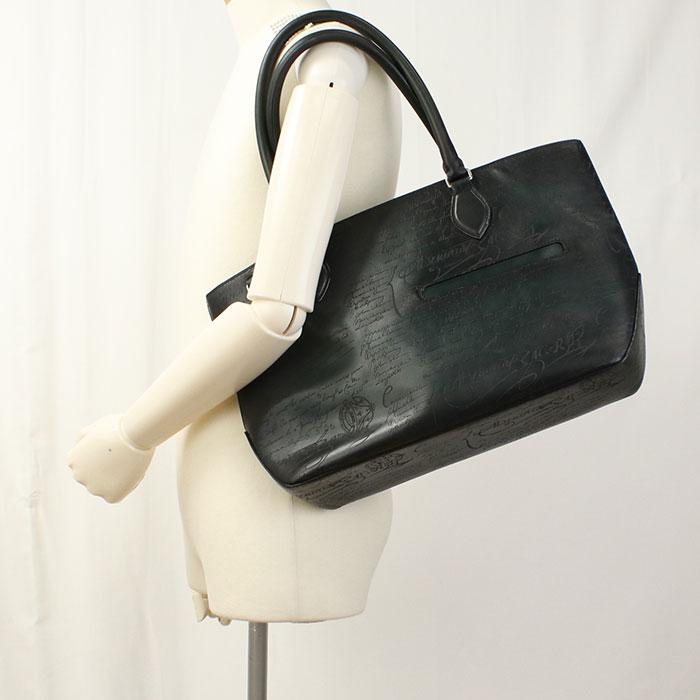 中古良品 Berluti ベルルッティ トートバッグ トゥジュール メンズ