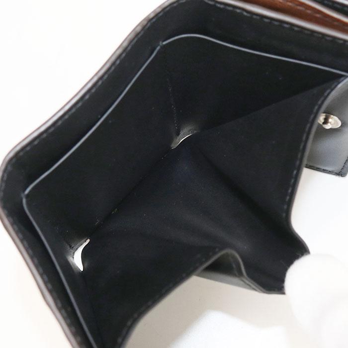 中古良品 Berluti ベルルッティ 三つ折り財布 フラップコンパクト