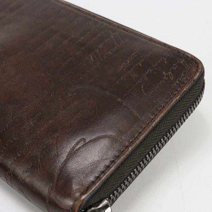 中古良品 Berluti ベルルッティ 長財布ラウンドファスナー ロング