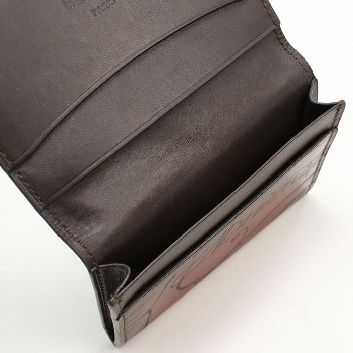 中古良品 Berluti ベルルッティ 名刺入れ メンズ ブラウン : ビッグ