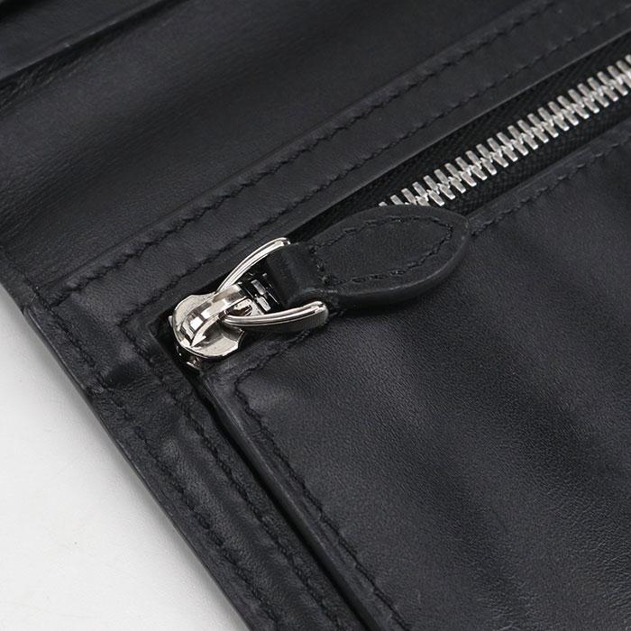 中古良品 Berluti ベルルッティ 長財布二折 サンタル フラップ ロング