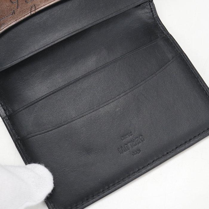 中古良品 Berluti ベルルッティ 名刺入れ インブイアフラップカード
