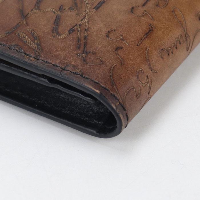 中古良品 Berluti ベルルッティ 名刺入れ インブイアフラップカード