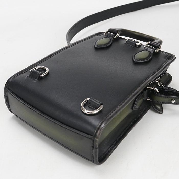 中古良品 Berluti ベルルッティ ショルダーバッグ ガリバー
