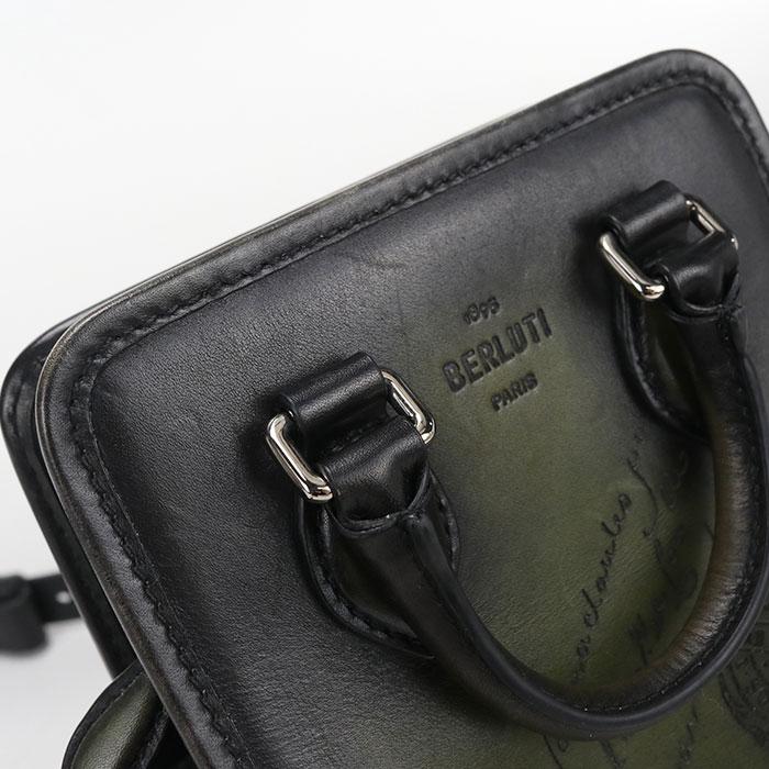 中古良品 Berluti ベルルッティ ショルダーバッグ ガリバー