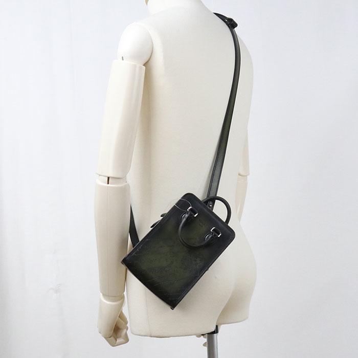中古良品 Berluti ベルルッティ ショルダーバッグ ガリバー