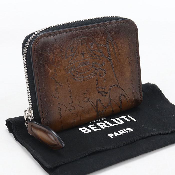 中古良品 Berluti ベルルッティ 小銭入れ ワパ マネーパース