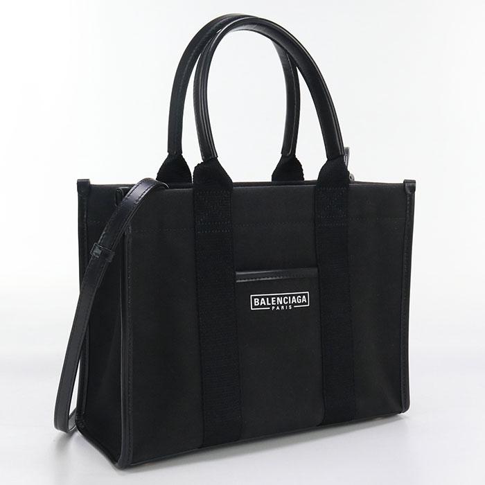 中古良品BALENCIAGA バレンシアガ トートバッグ 671402 2WAYトートバッグ レディース ブラック BALENCIAGA（バレンシアガ） 中古良品 トートバッグ 671402 2WAYトート