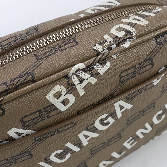 中古良品BALENCIAGA バレンシアガ 斜め掛け ショルダーバッグ 702701 210HA 2769 BBモノグラム レディース ブラウン BALENCIAGA（バレンシアガ） 中古良品 斜め掛け ショルダーバッグ