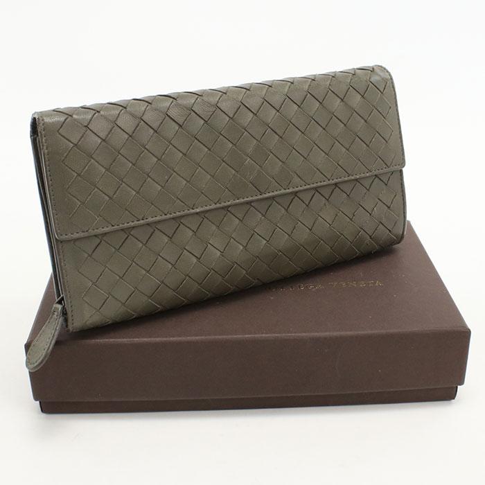 BOTTEGA VENETA（ボッテガ・ヴェネタ） 中古 長財布二折 ラージ
