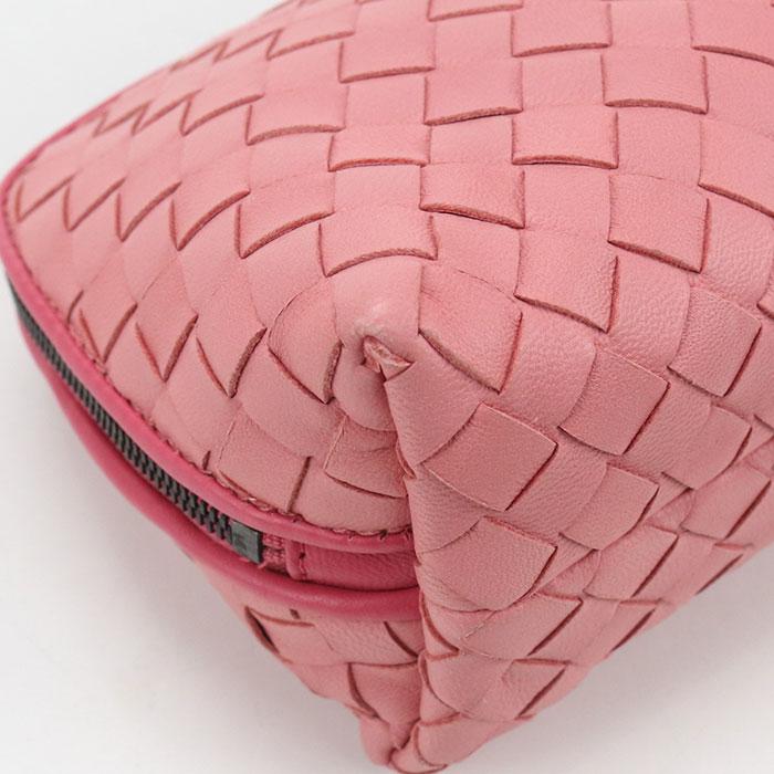 未使用 Bottega Veneta ピンクベージュ ポーチ BOTTEGA VENETA（ボッテガ・ヴェネタ） 中古良品 ポーチ 132534