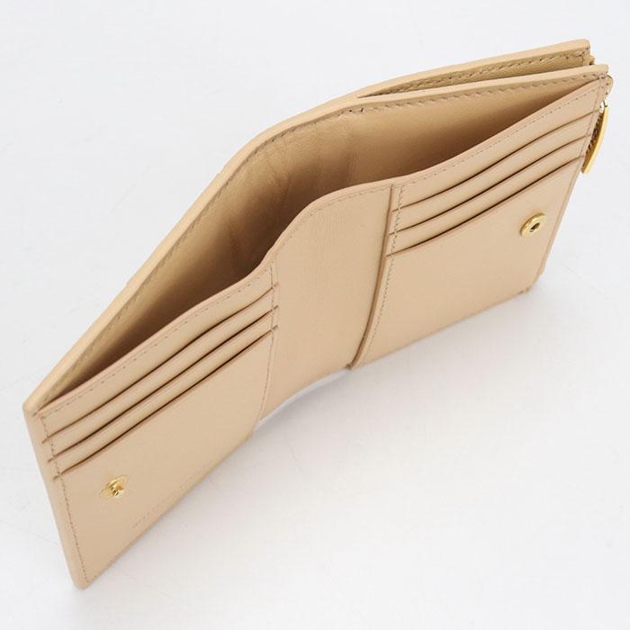 BOTTEGA VENETA ボッテガベネタ 財布・ケース  ベージュ 【古着】【中古】【送料無料】 中古・古着通販】BOTTEGA VENETA (ボッテガベネタ) カセットファスナー