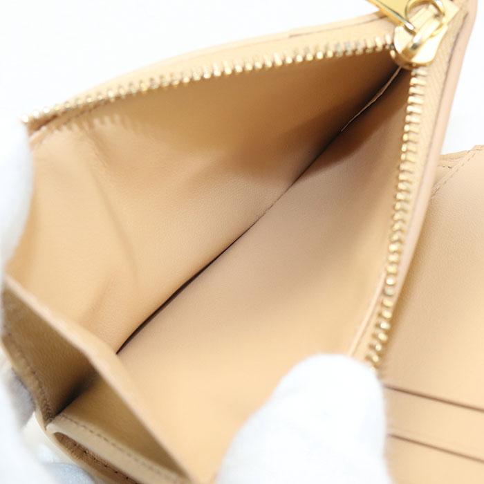 BOTTEGA VENETA ボッテガベネタ 財布・ケース  ベージュ 【古着】【中古】【送料無料】 中古・古着通販】BOTTEGA VENETA (ボッテガベネタ) カセットファスナー