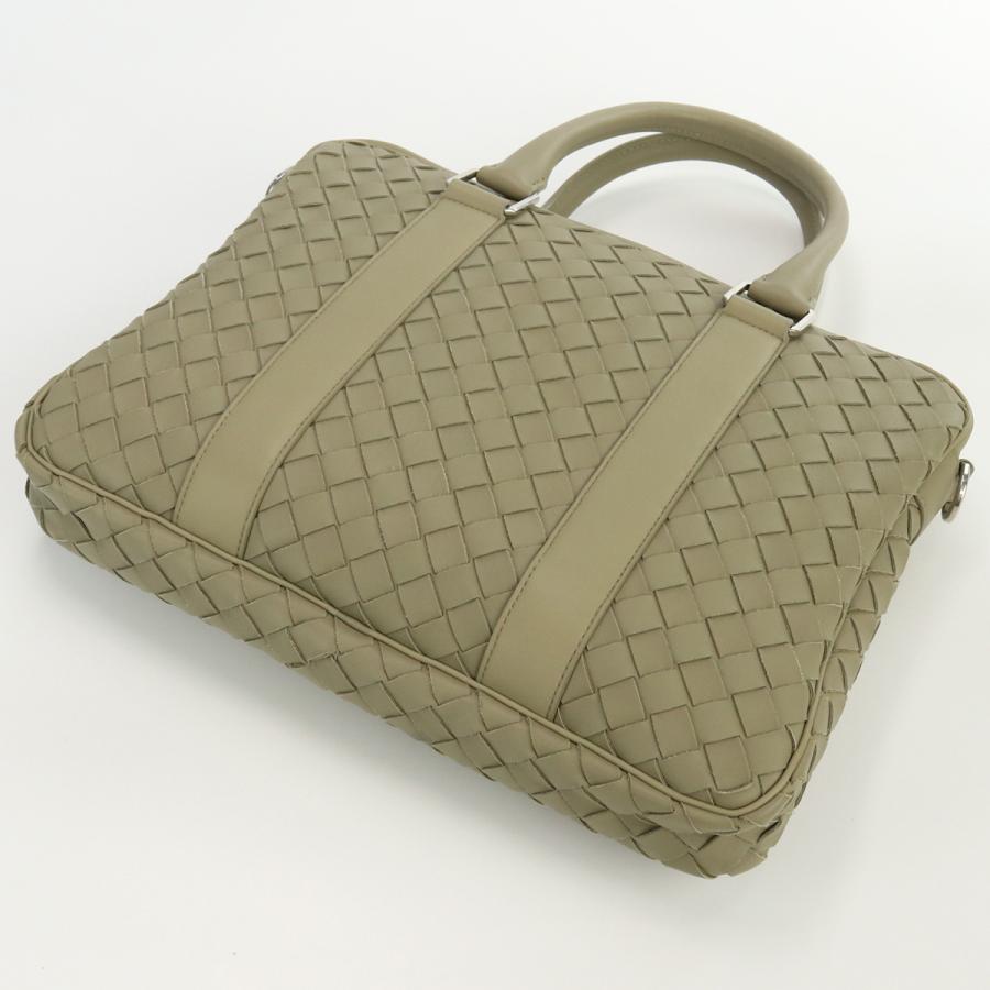 中古良品 ボッテガヴェネタ BOTTEGA VENETA イントレチャート スモールブリーフケース 651580 V0E51  ランク：A us-2｜bighit｜02