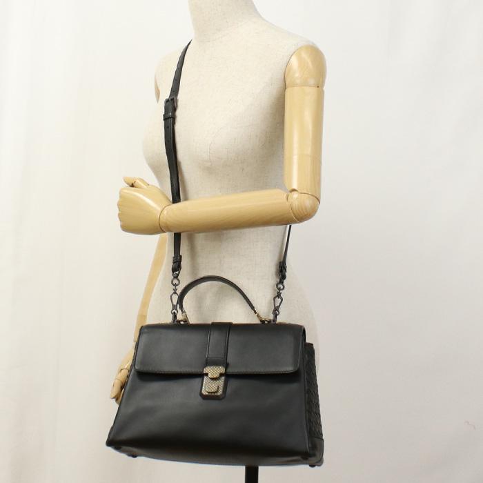 中古良品 BOTTEGA VENETA ボッテガ・ヴェネタ トートバッグ 2WAY
