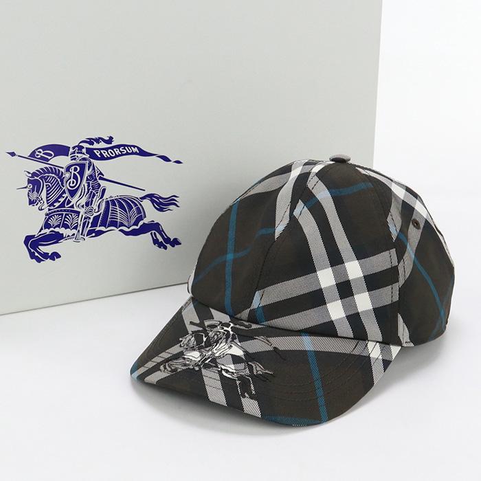 メンズ BURBERRY バーバリー ベースボールキャップ チェック Lサイズ