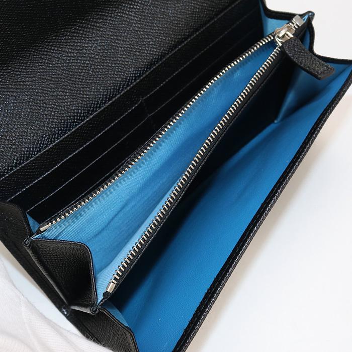 BVLGARI（ブルガリ） 中古美品 長財布二折 ラージウォレット ブルガリ