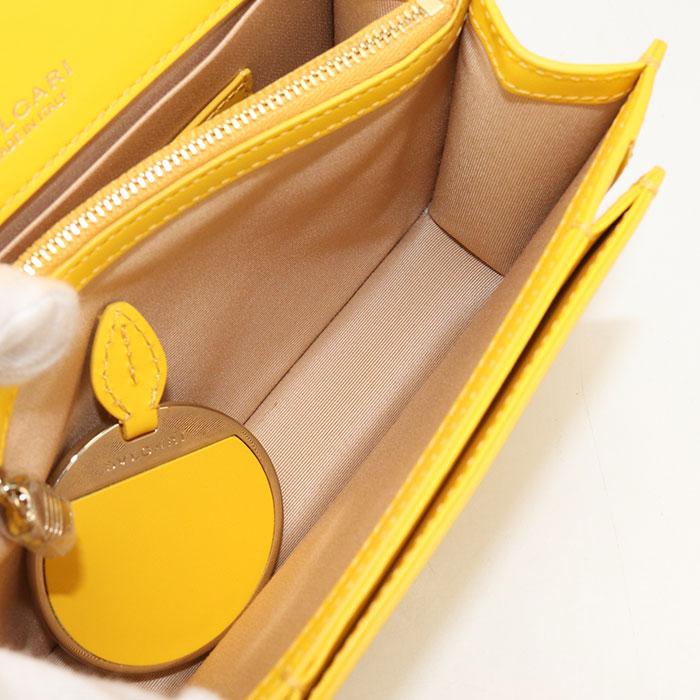 正規品 ブルガリ セルペンティ チェーンショルダーバッグ 蛇 レザー ゴールド BVLGARI（ブルガリ） 中古美品 斜め掛け ショルダーバッグ チェーン