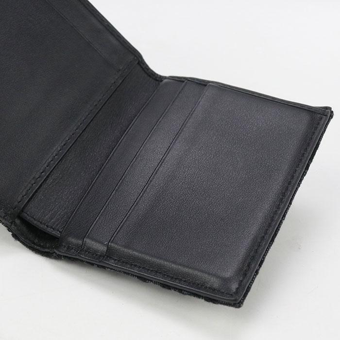 中古良品DIOR ディオール 三つ折り財布 2ESBH081YSE ディオール オブリーク メンズ ブラック Christian Dior（クリスチャン・ディオール） 中古良品 DIOR
