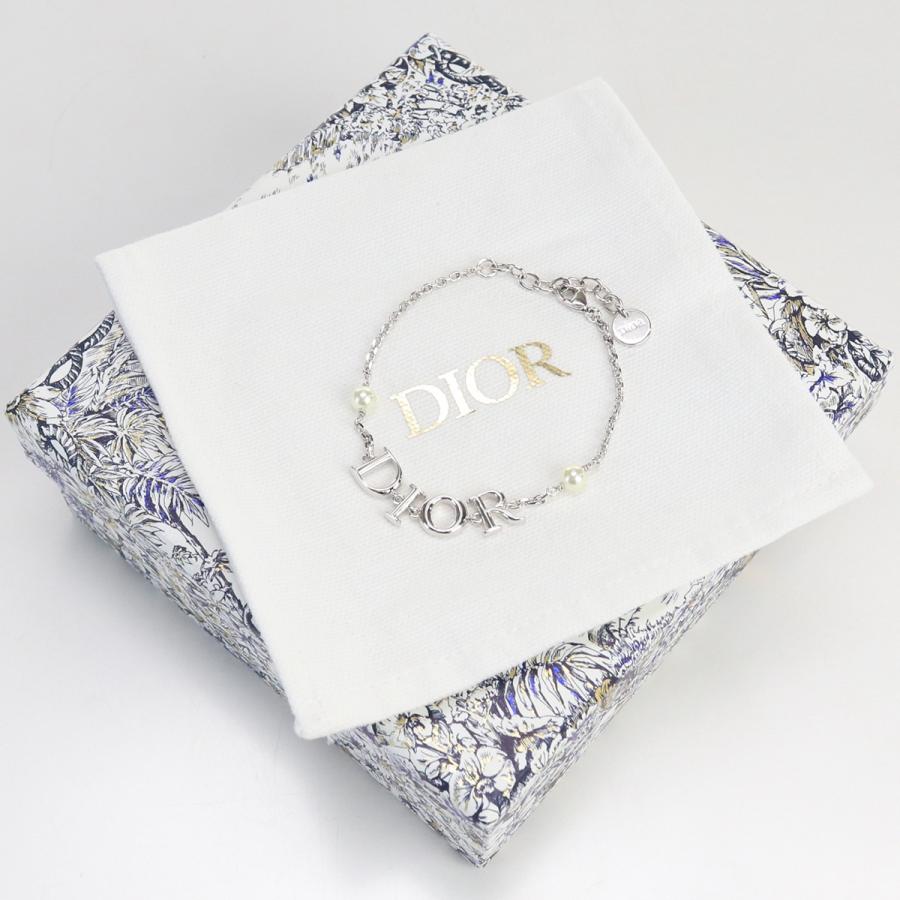 中古良品ディオールChristian Dior EVOLUTION ブレスレット メタル