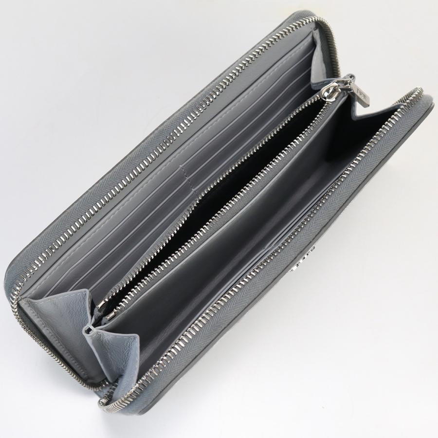 中古良品ディオールChristian Dior ロングジップウォレット 長財布
