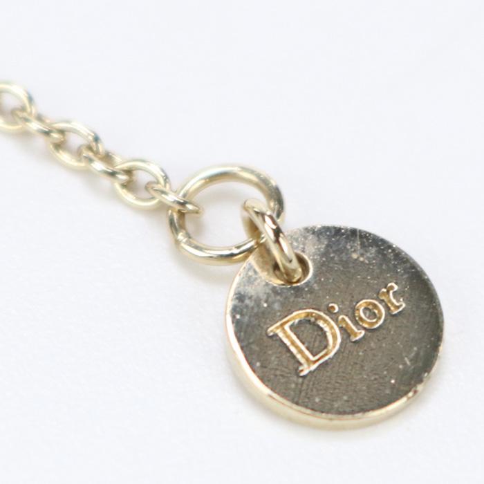 中古良品ディオールChristian Dior クレール ディー リュヌ ネックレス メタル N717CDLCY D301 ゴールド系　 ランク：A us-2  レディース｜bighit｜04