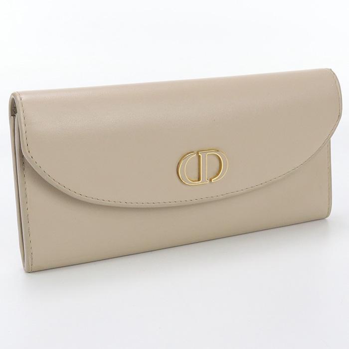 中古良品 DIOR ディオール 長財布ニ折小銭入付き S5039 UWHC M900  