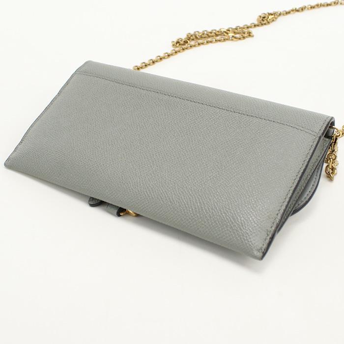 Christian Dior 中古良品 DIOR ディオール チェーンウォレット サドル  