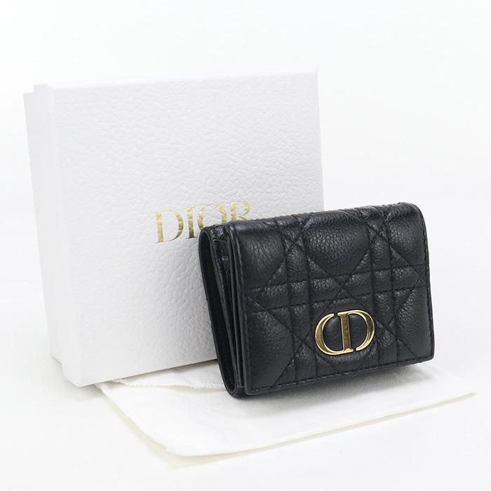 Christian Dior 中古良品 DIOR ディオール 三折財布 三つ折り  