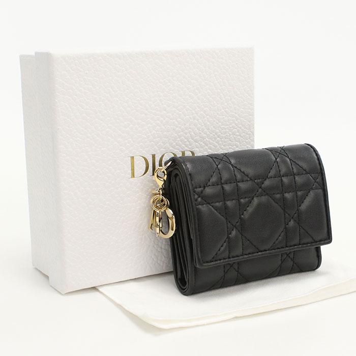 Christian Dior 中古良品 DIOR ディオール 三折財布 S0181ONMJ_M900  