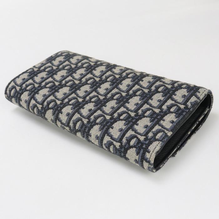 Christian Dior 中古美品 DIOR ディオール 長財布二折 2ESBC312YSE  