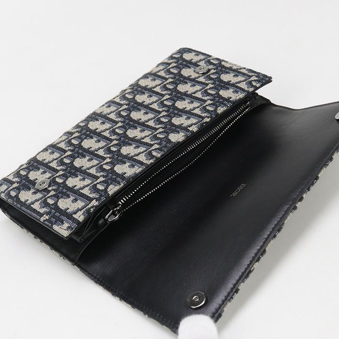 Christian Dior 中古美品 DIOR ディオール 長財布二折 2ESBC312YSE  