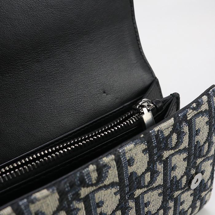 Christian Dior 中古美品 DIOR ディオール 長財布二折 2ESBC312YSE  