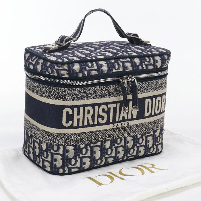 中古良品DIOR ディオール ハンドバッグ S5480VRIW ディオール オブリーク レディース ネイビー Christian Dior（クリスチャン・ディオール） 中古良品 DIOR