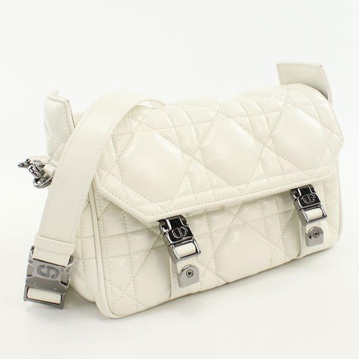 中古良品DIOR ディオール ショルダーバッグ カナージュ レディース ホワイト Christian Dior（クリスチャン・ディオール） 中古良品 DIOR