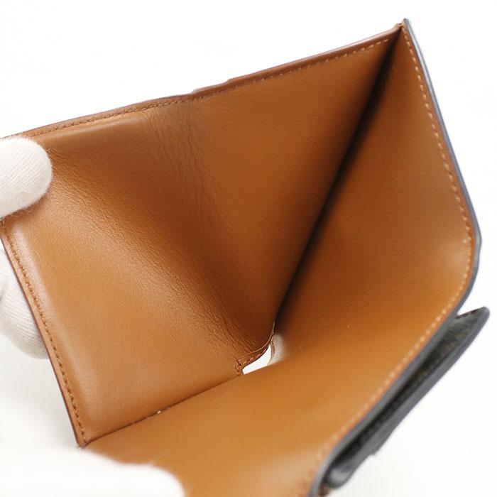 CELINE（セリーヌ） 中古良品 三折財布 10I652DS3.04LU コイン入付き